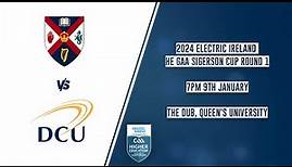 QUB vs DCU 2024 Electric Ireland HE GAA Sigerson Cup Round 1 🏆