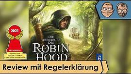 Die Abenteuer des Robin Hood - (nominiert zum Spiel des Jahres 2021) – Review und Regelerklärung