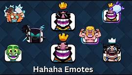 All 27 Laughing Emotes of Clash Royale but which One is the Best ?