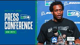 Geno Smith: "It Was Great To Pull That Win Out" | Postgame Press Conference - Week 8