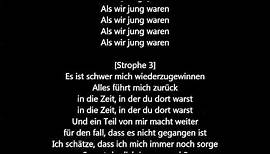 Adele - When We Were Young [Deutsche Übersetzung / German Lyrics]