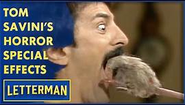 Tom Savini's Horrifying Special Effects | Letterman