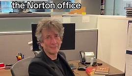 Never a dull moment. #neilgaiman #neilgaimanfalafel #wwnorton #workvlog #fyp