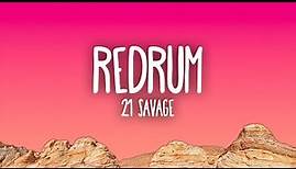 21 Savage - Redrum