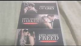 FIFTY SHADES OF GREY 3 MOVIE COLLECTION DVD Overview!