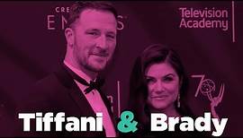Tiffani Thiessen and Brady Smith interview about their early dating life and marriage