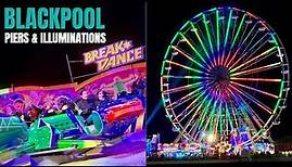 Blackpool Piers & Illuminations Vlog November 2023