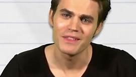 Paul Wesley reveals his first celebrity crush. | Entertainment Weekly