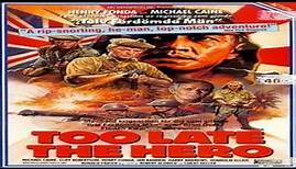 Too Late the Hero (1970) | War Movie | Pacific War | Michael Caine, Cliff Robertson, Denholm Elliott