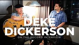 On the Record: Deke Dickerson Interview
