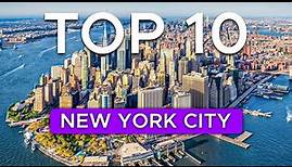 TOP 10 SEHENSWÜRDIGKEITEN in NEW YORK CITY (USA), die DU gesehen haben MUSST