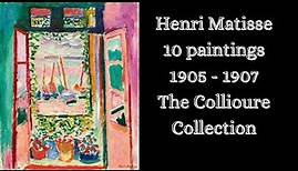 Henri Matisse 10 Paintings Fauvism Period