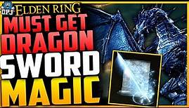 Elden Ring: AMAZING DRAGON SWORD MAGIC - How To Get ADULA'S MOONBLADE Sorcery Spell Guide & Location