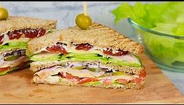 BESTES Sandwich Rezept mit Sour Cream - Club Sandwich