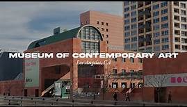 Museum of Contemporary Art Los Angeles Walking Tour · 4K HDR