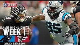 Carolina Panthers vs. Atlanta Falcons Game Highlights | NFL 2023 Week 1