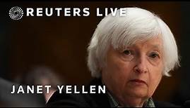 LIVE: US Treasury Secretary Janet Yellen speaks on the state of the economy
