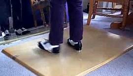 Soft Shoe Tap Dance - Practice video