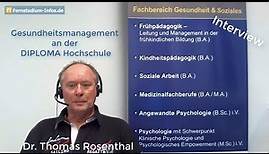 Fernstudium Gesundheitsmanagement an der DIPLOMA Hochschule | INTERVIEW