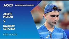 Jaume Munar v Dalibor Svrcina Extended Highlights | Australian Open 2023 First Round