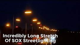The Amazing SOX Lit Highway In Grays, England