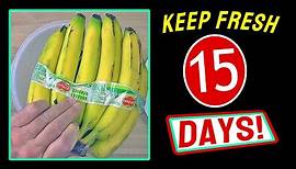 How To Keep Bananas Fresh