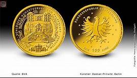100 Euro Goldmünze UNESCO-Welterbe: Schlösser Augustusburg und Falkenlust 2018
