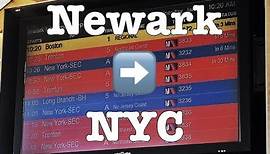 How to get from Newark Airport to Manhattan (EWR - NYC)