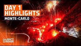 Day 1 Highlights | WRC Rallye Monte-Carlo 2024