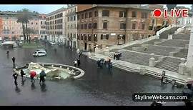 Live Webcam from Rome - Piazza di Spagna
