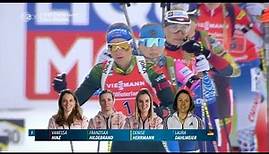 Biathlon WM - " Staffel Damen " - Östersund 2019 / Relay Women