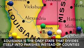 Why parishes? The story behind Louisiana's unique map