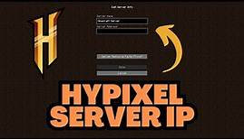 Minecraft Hypixel Server IP 2024