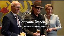 Eröffnung der Kunstausstellung von Udo Lindenberg im Bundesrat