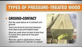 Types of Pressure-Treated Wood