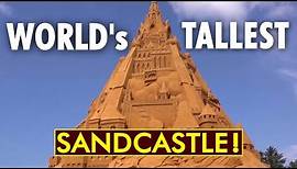 World's tallest sand sculpture built with COVID-19 theme |Sandcastle |Denmark |Guinness World Record