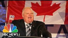 Former Toronto Mayor Rob Ford Dies | NBC News