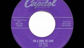 1954 HITS ARCHIVE: I’m A Fool To Care - Les Paul & Mary Ford