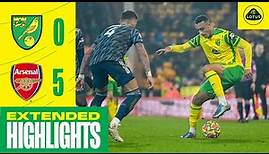 EXTENDED HIGHLIGHTS | Norwich City 0-5 Arsenal