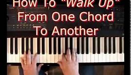 How To Walk Up From One Chord To Another