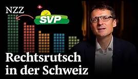 Rechtsrutsch in der Schweiz: SVP gewinnt, Grüne verlieren massiv