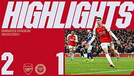 HAVERTZ WITH THE WINNER! | Arsenal vs Brentford (2-1) | Premier League Highlights