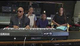 Stevie Wonder and family hold charity tournament