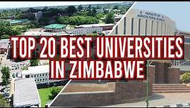 Top 20 Best Universities In Zimbabwe 2022/2023