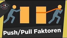 Push- und Pullfaktoren Migration - Push-Pull-Modell - Push- und Pullfaktoren einfach erklärt!