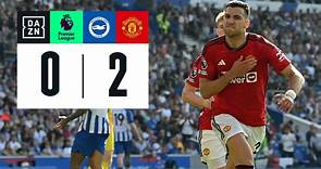 Brighton vs Manchester United (0-2) | Resumen y goles | Highlights Premier League