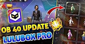 How to use lulubox in free fire max🎯Lulubox Free fire🚀Lulubox free fire after ob40 update#freefire