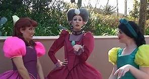 Anastasia, Drizella and Lady Tremaine Look for Eligible Suitors in Epcot Suprise Meet & Greet