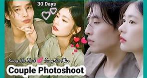 Jung So Min & Kang Ha Neul Couple Photoshoot/Sweet Moments| 30 Days Movie |Love Reset 2023 Movie