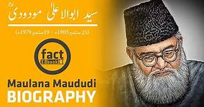 Maulana Maududi Biography | Syed Abul Ala Maududi Best Documentary | Molana Modudi | Jamaat-e-Islami